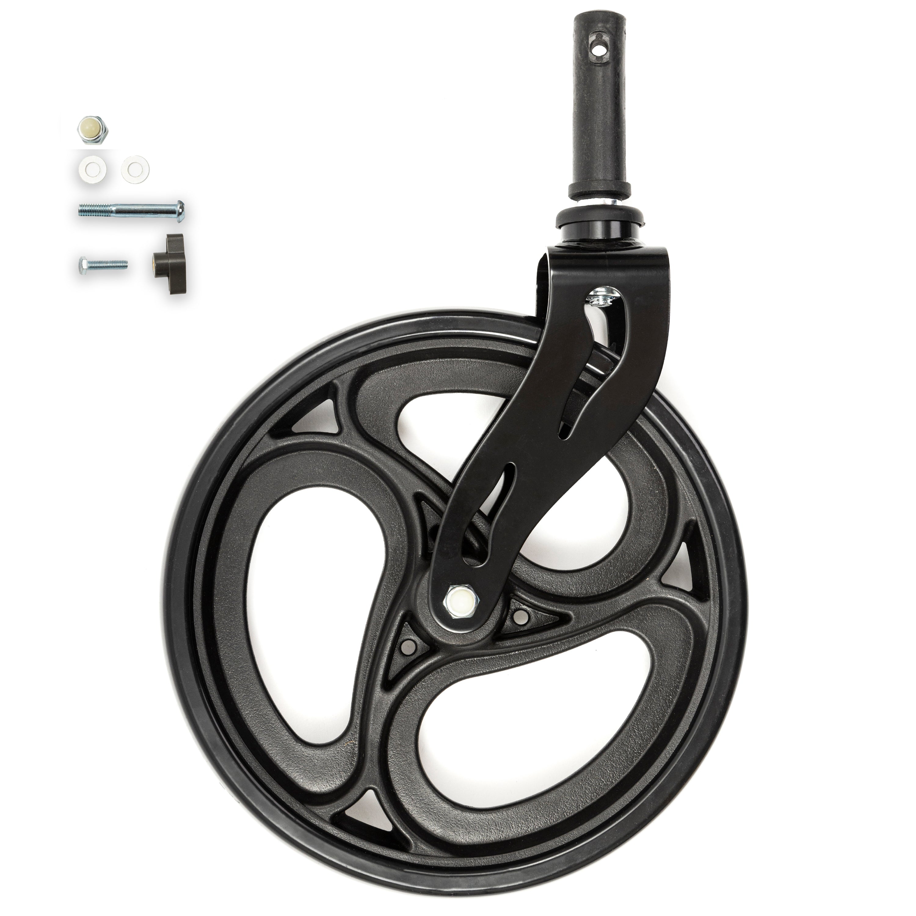 Replacement Front Wheel with Suspension for Helavo H1020 Rolling Walker Series
