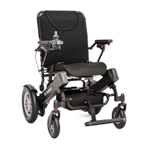 Wide All-Terrain Electric Wheelchair for Adults - Fast-Folding Electric Wheelchair H2010