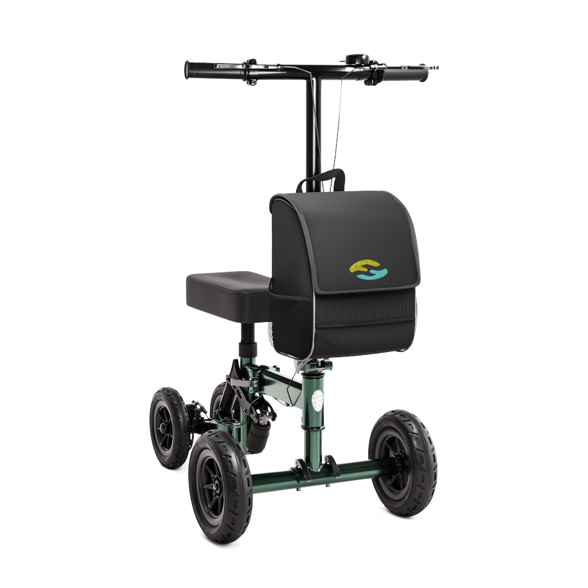 Orthopedic Knee Rollator Replacement for Crutches H1090 Green 