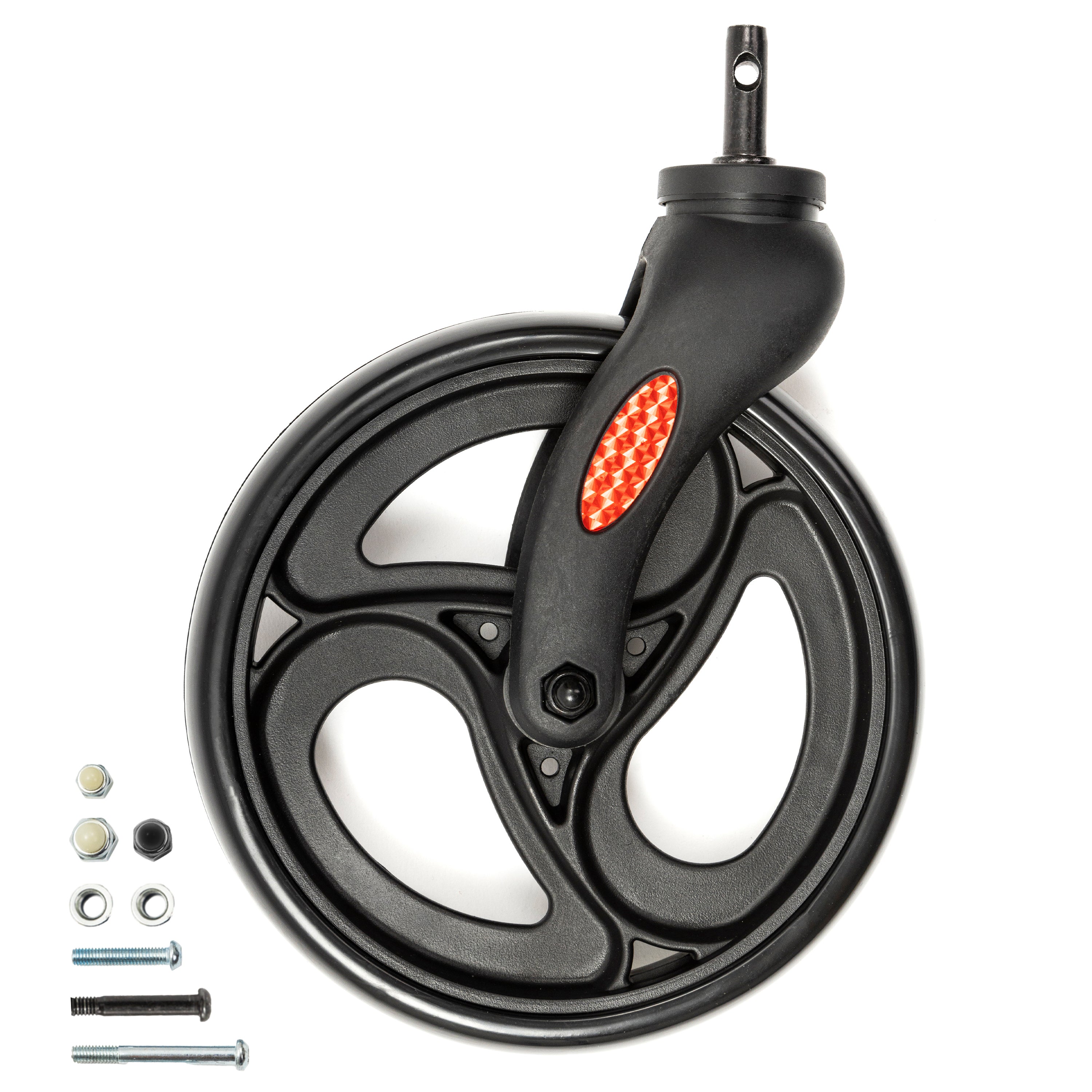Replacement Front Wheel with Suspension for Helavo H1010 Rolling Walker Series