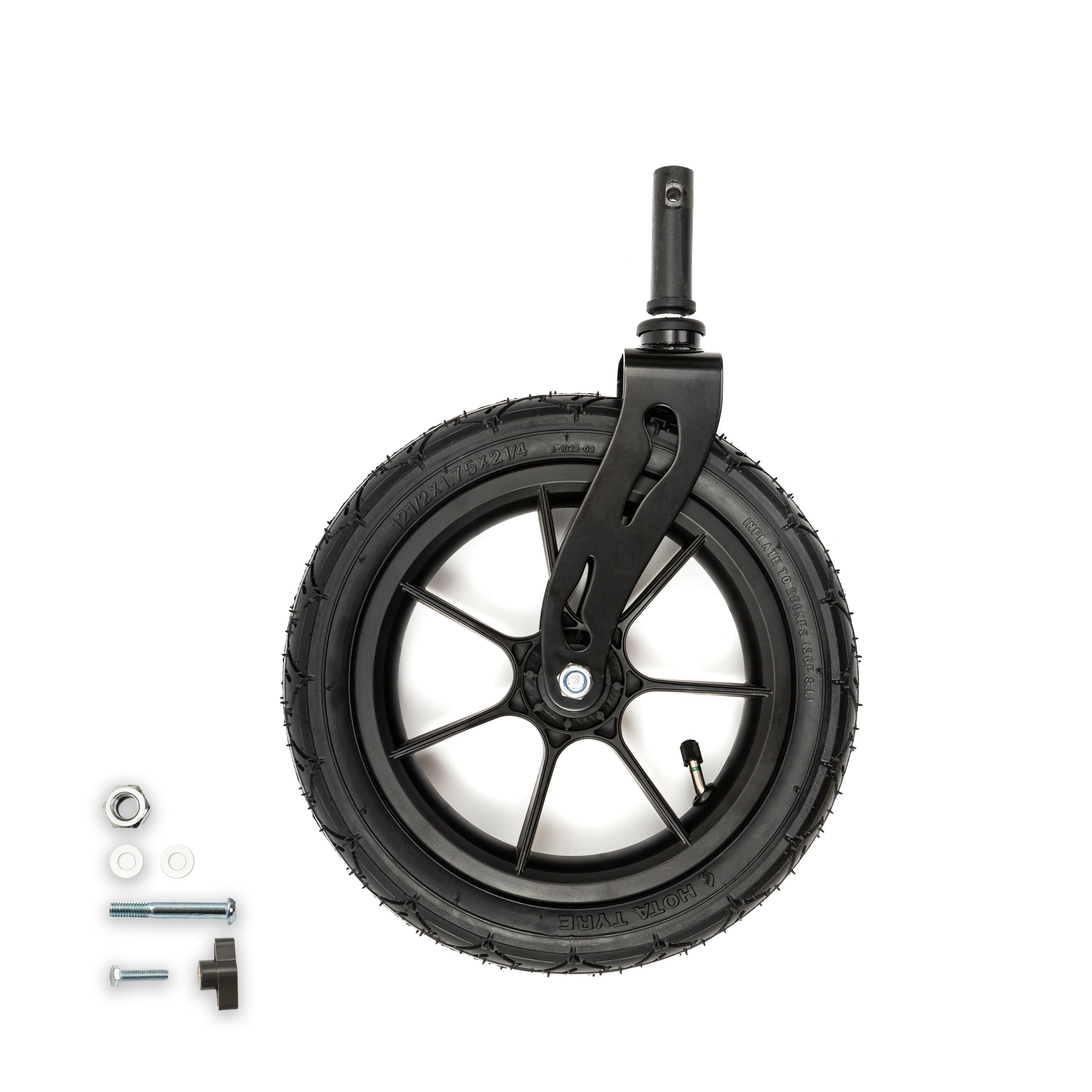 Replacement Front Wheel with Suspension for Helavo H1040 Rolling Walker Series